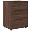 vidaXL Skapītis 60 x 48 x 81 cm Inženierijas koks Brūns ozols