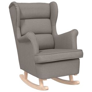 vidaXL &Scaron;ūpuļkrēsls Taupe 74x90x102 cm Audums