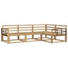 vidaXL Āra dīvānu komplekts 4 pcs Balts 247,5 x 168,5 x 73 cm