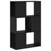 vidaXL TV skapī&scaron;u komplekts 60 x 24 x 94,5 cm Melna Inženierijas koks