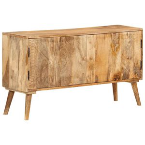 vidaXL kumode, mango masīvkoks, 110x30x60 cm