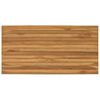 vidaXL Galda virsma 100 x 50 x 3,5 cm Taisnstūra Ciets tek&scaron;a koks