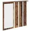 vidaXL Sienas pakaramais Vecs koks 84 x 10 x 80 cm Inženierijas koks