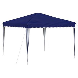 vidaXL Pop-up svinību teltis Zila 288 x 288 x 245 cm Oksforda audums