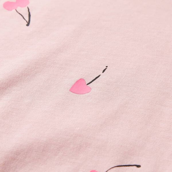 Bērnu T-krekls, gai&scaron;i rozā, 104