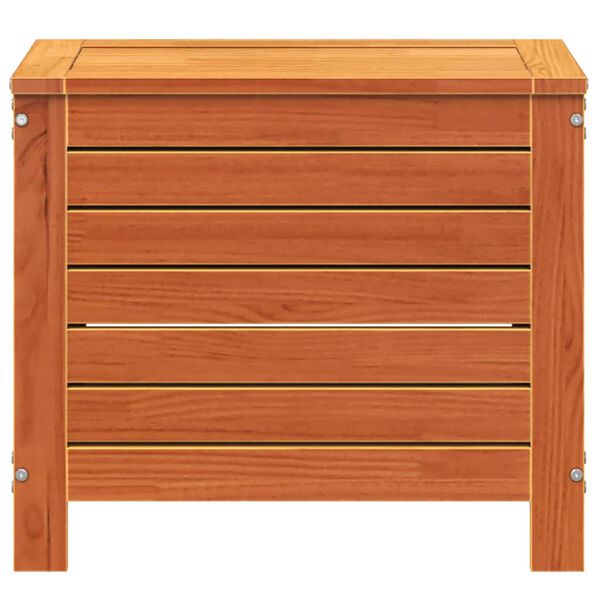 vidaXL dārza kājsoliņ&scaron;, vaska brūnas, 62x31,5x52 cm, priedes koks