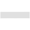 vidaXL Logu palodze Balts 160 x 30 x 4,5 cm PVC