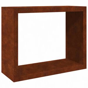 vidaXL Malkas plaukts 100x40x80 cm laikapstākļiem izturīgs tērauds