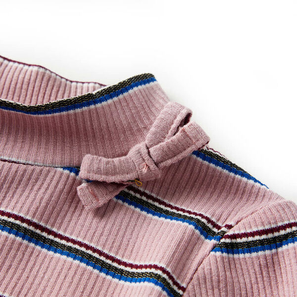 Bērnu krekls ar garām piedurknēm, gai&scaron;i rozā, 128