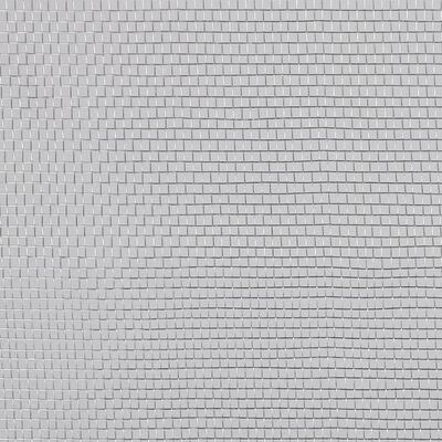 vidaXL siets, alumīnijs, 100x1000 cm, sudraba krāsā