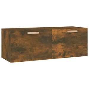 vidaXL sienas skapītis, ozola krāsa, 100x36,5x35 cm, inženierijas koks