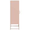 vidaXL Highboard Pink 36x39x123 cm Auksti velmēts tērauds