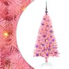 vidaXL Ziemassvētku eglīte Rozā 120 cm PVC
