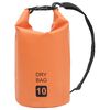 vidaXL ūdens soma, oranža, 10 L, PVC