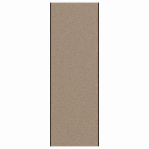 vidaXL Durvju paklājs Bežs un melns 120 x 350 cm 100% poliamīds