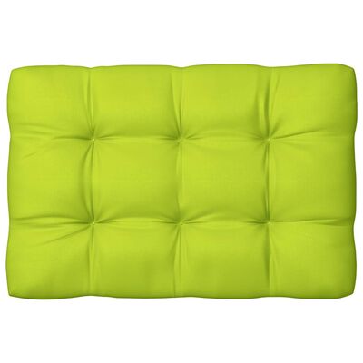vidaXL palešu dīvānu matrači, 7 gab., spilgti zaļi