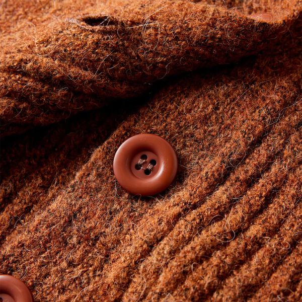 Bērnu jaciņa, trikotāža, konjaka krāsa, 128