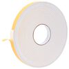 vidaXL Pa&scaron;līpo&scaron;a putas lente Balts 20mm x 10m CR putuplasts