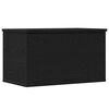 vidaXL Uzglabā&scaron;anas kaste Melns ozolkoks 60 x 35 x 35 cm