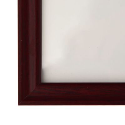 vidaXL foto rāmji, 3 gab., sienai, galdam, sarkani, 59,4x84 cm, MDF