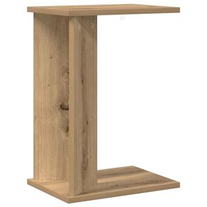 vidaXL Papildu galdiņ&scaron; Artisānā ozols 35 x 25 x 50 cm