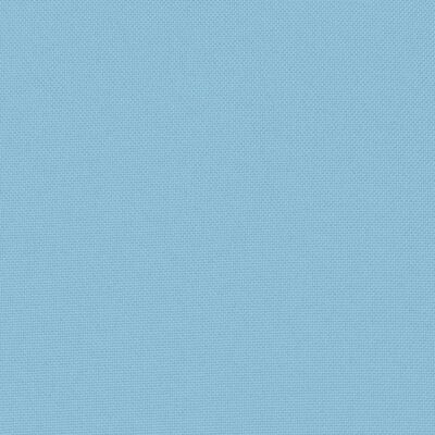 vidaXL dārza mēbeļu spilveni, 2 gab., 60x40 cm, gaiši zili