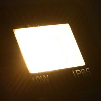 vidaXL LED prožektori, 2 gab., 10 W, silti balta gaisma