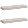 vidaXL 2 daļu dīvāna spilveni VUGHT 2 pcs 100% poliesters Balts