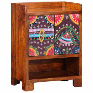 vidaXL Apavu skapis Brūna 55 x 35 x 75 cm Cietā akācijas koks