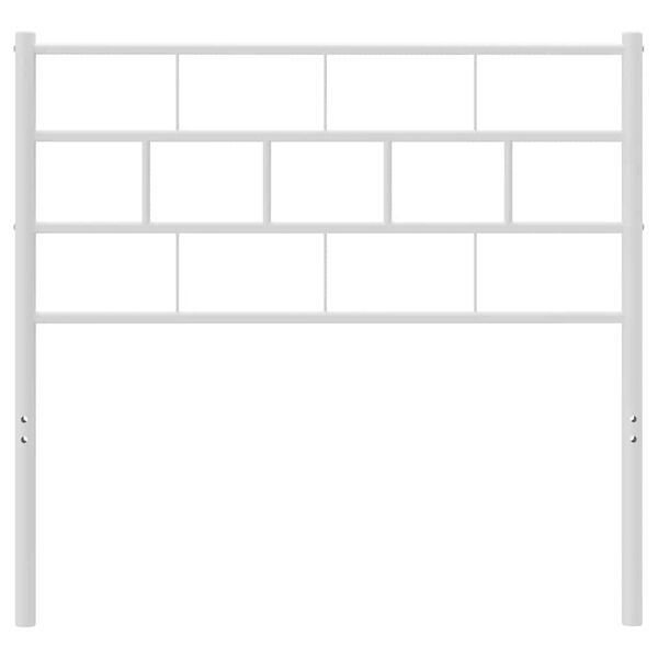 vidaXL rezerves galvgalis, balts, 107 cm