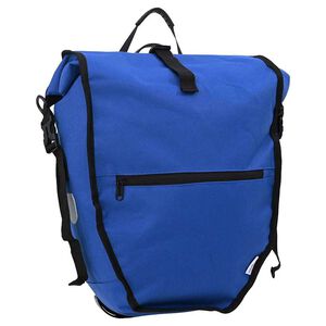 vidaXL Velosipēda soma Zila 32,5 x 17 x 57 cm Poliesters