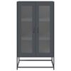 vidaXL Highboard Antracīts 68x39x123 cm Tērauds
