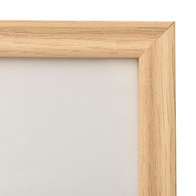vidaXL foto rāmji, 3 gab., galdam, gaiša ozolkoka, 10x15 cm