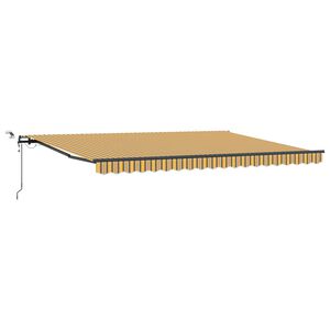 vidaXL Nolokāms markīze Daudzkrāsains 450 &times; 350 cm Poliesters