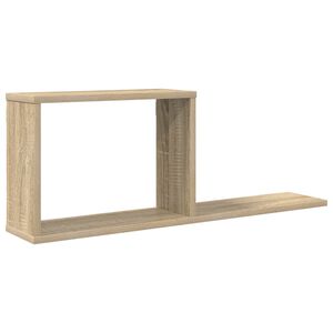vidaXL Peldo&scaron;ie plaukti Sonomas ozols 80 x 15 x 30 cm