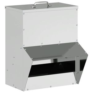 vidaXL Vistas barotava Sudraba 20 x 25 x 35 cm Cinkots tērauds