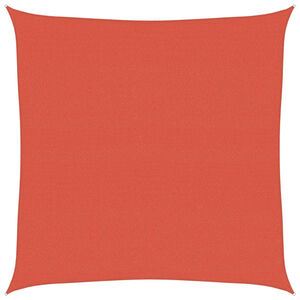 vidaXL saulessargs, 160 g/m&sup2;, sarkanbrūns, 7x7 m, HDPE