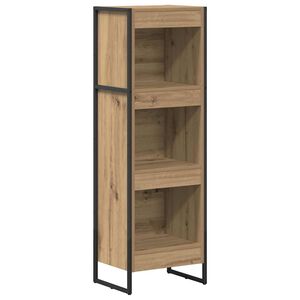 vidaXL Grāmatplaukts 40 x 30 x 121 cm Inženierijas koks Mākslīgā ozola