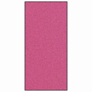 vidaXL Durvju paklājs Rožains un melns 120 x 250 cm 100% poliamīds