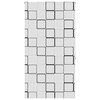 vidaXL rullo žalūzija du&scaron;ai, 130x240 cm, auduma platums 126 cm