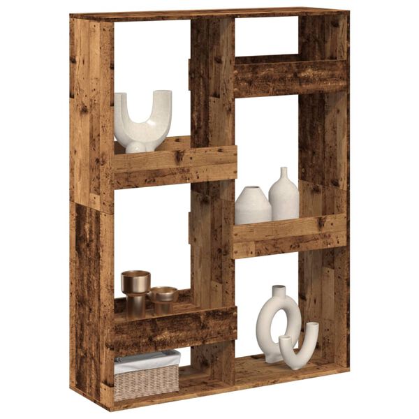 vidaXL telpas sadalītājs, veca koka, 100x33x135 cm, inženierijas koks