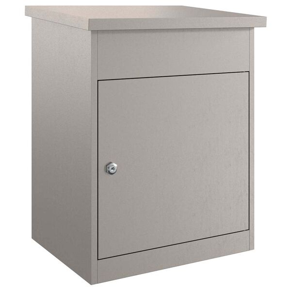 vidaXL Paku nodo&scaron;anas kaste Rūsa 47.5 x 38 x 59 cm Novecināts tērauds