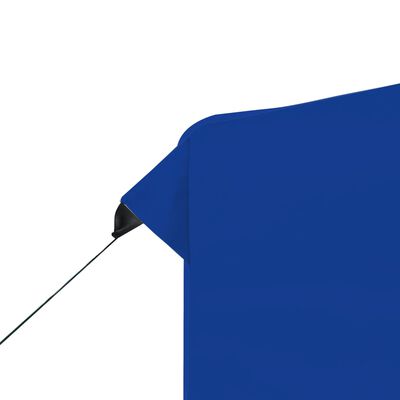 vidaXL saliekama nojume ar sānu sienām, 3x3 m, alumīnijs, zila