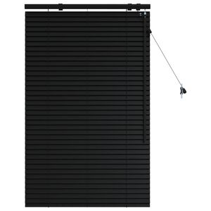 vidaXL Venēcijas žalūzija Melns 75 x 130 cm 35 mm