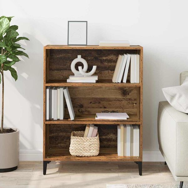 vidaXL Puse Vecs koks 69,5 x 32,5 x 90 cm Inženierijas koks