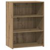 vidaXL Puse Artisan Ozols 70 x 41 x 93 cm Inženierijas koks