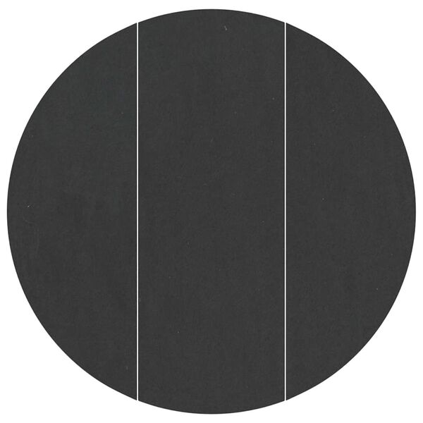 vidaXL Baseina grīdas pārklājs Melna Ø 366 cm Poliestera Geotekstils