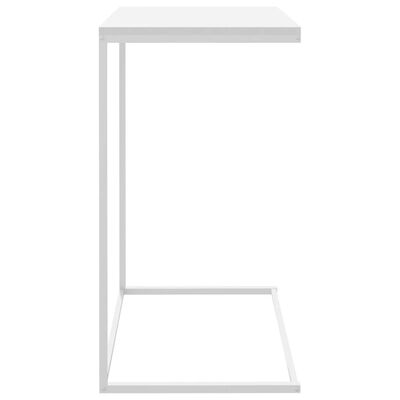 vidaXL galdiņš, balts, 55x35x66 cm, inženierijas koks