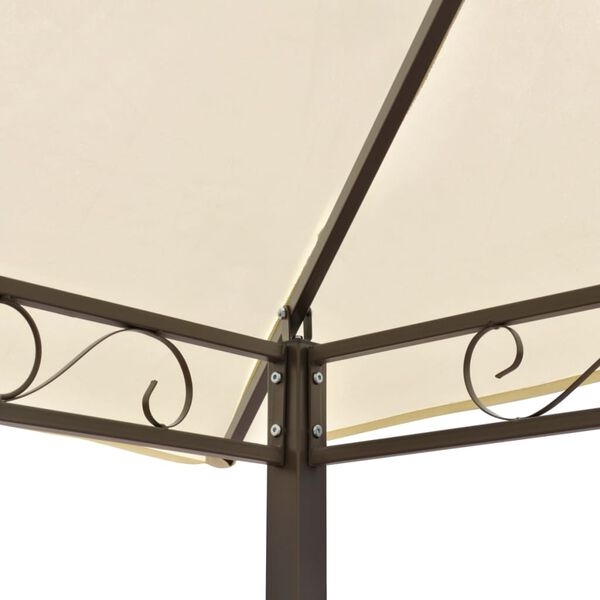 vidaXL dārza nojume ar galdu un soliem, 2,5x1,5x2,4 m