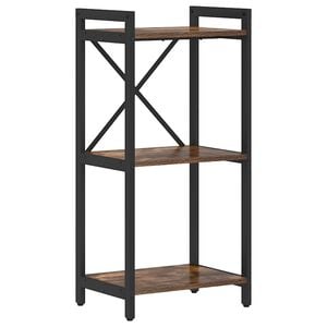 vidaXL Grāmatu plaukts 40 x 30 x 85 cm Inženierijas koks Dūmaka ozols